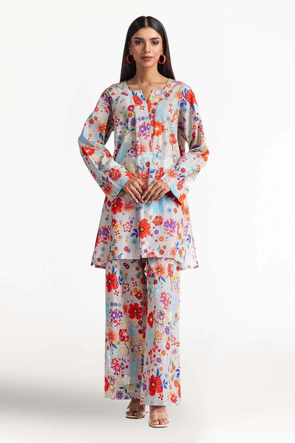Digital Printed Lycra Shirt And Trouser
