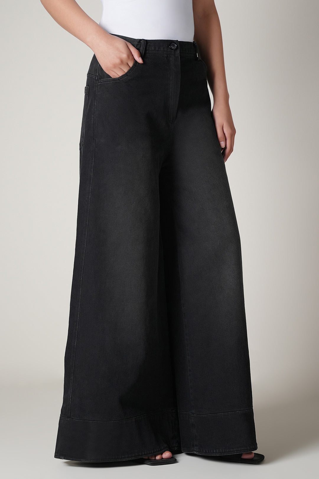 Black Washed Denim