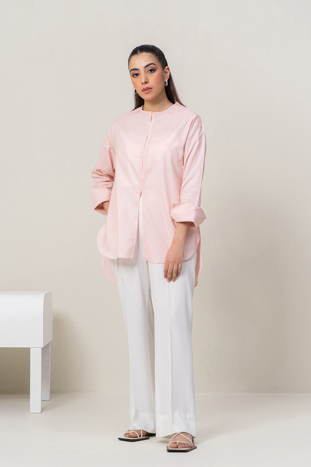 Pink Cotton Tunic