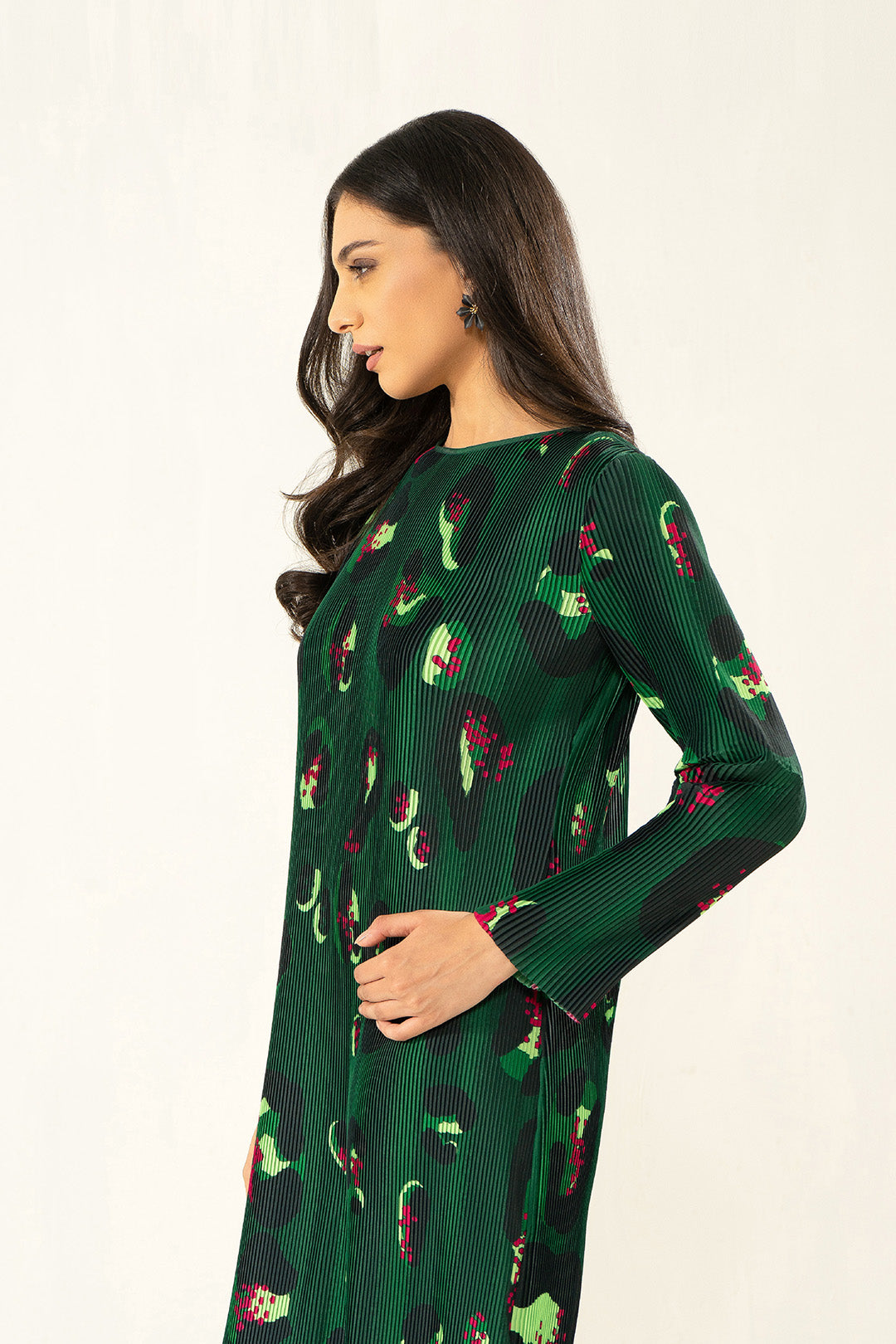 Arsal Pleated Long