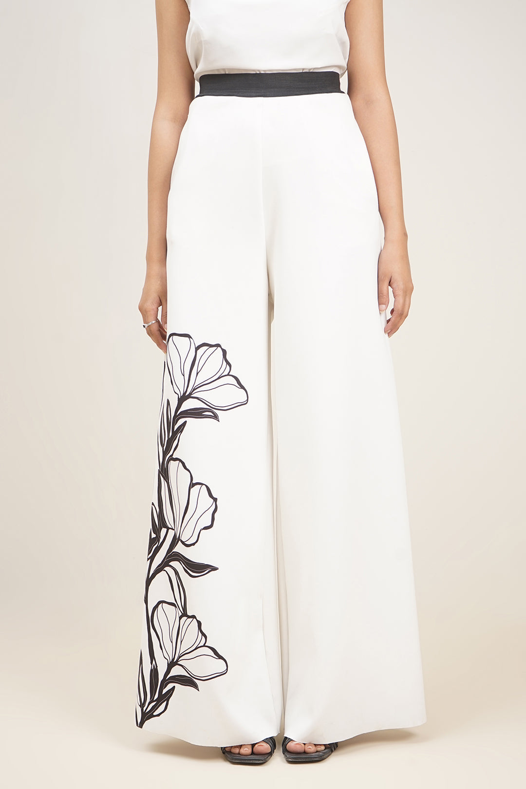 Floral Knit Pants