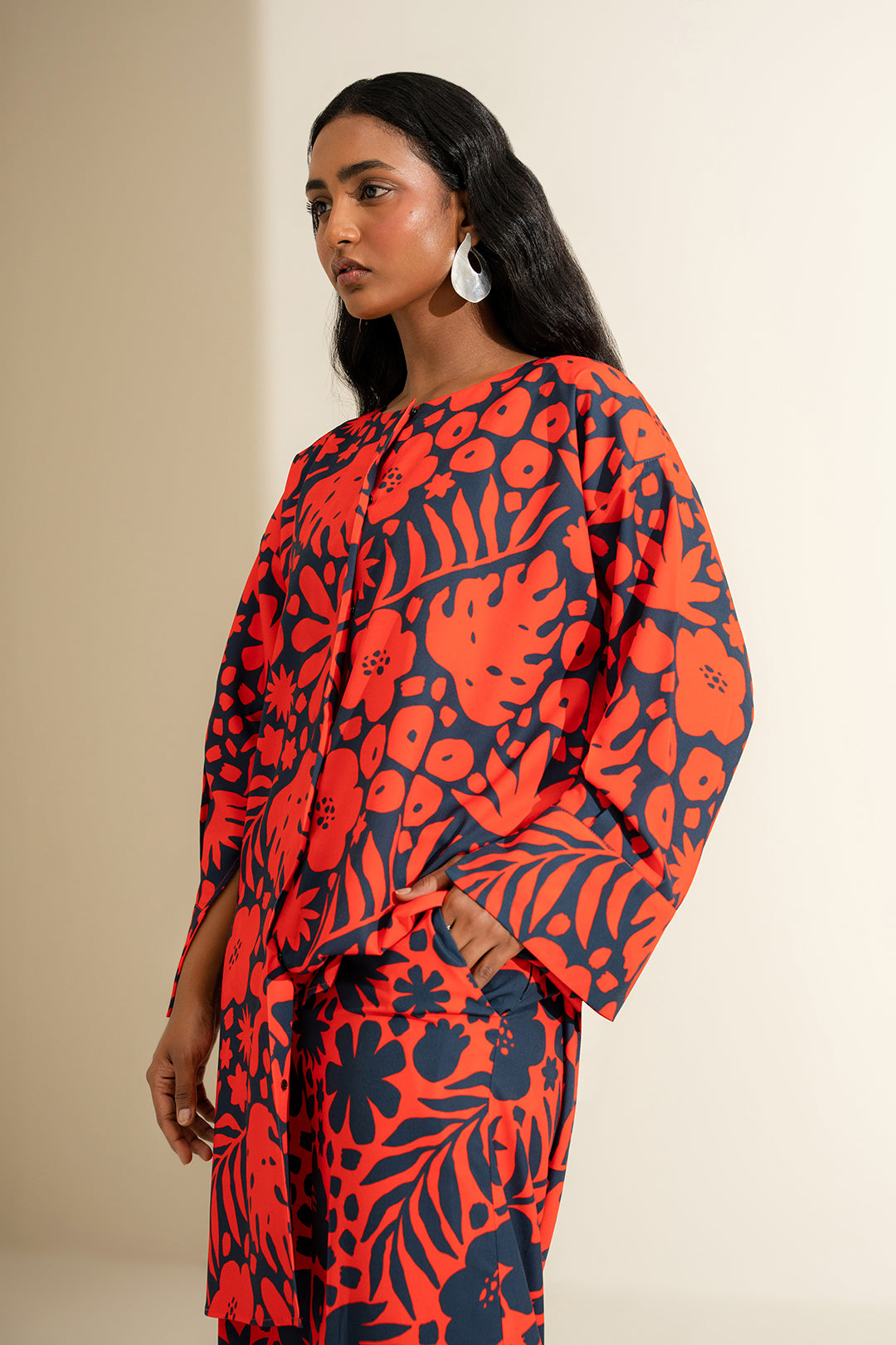 Tehra Button Up Top