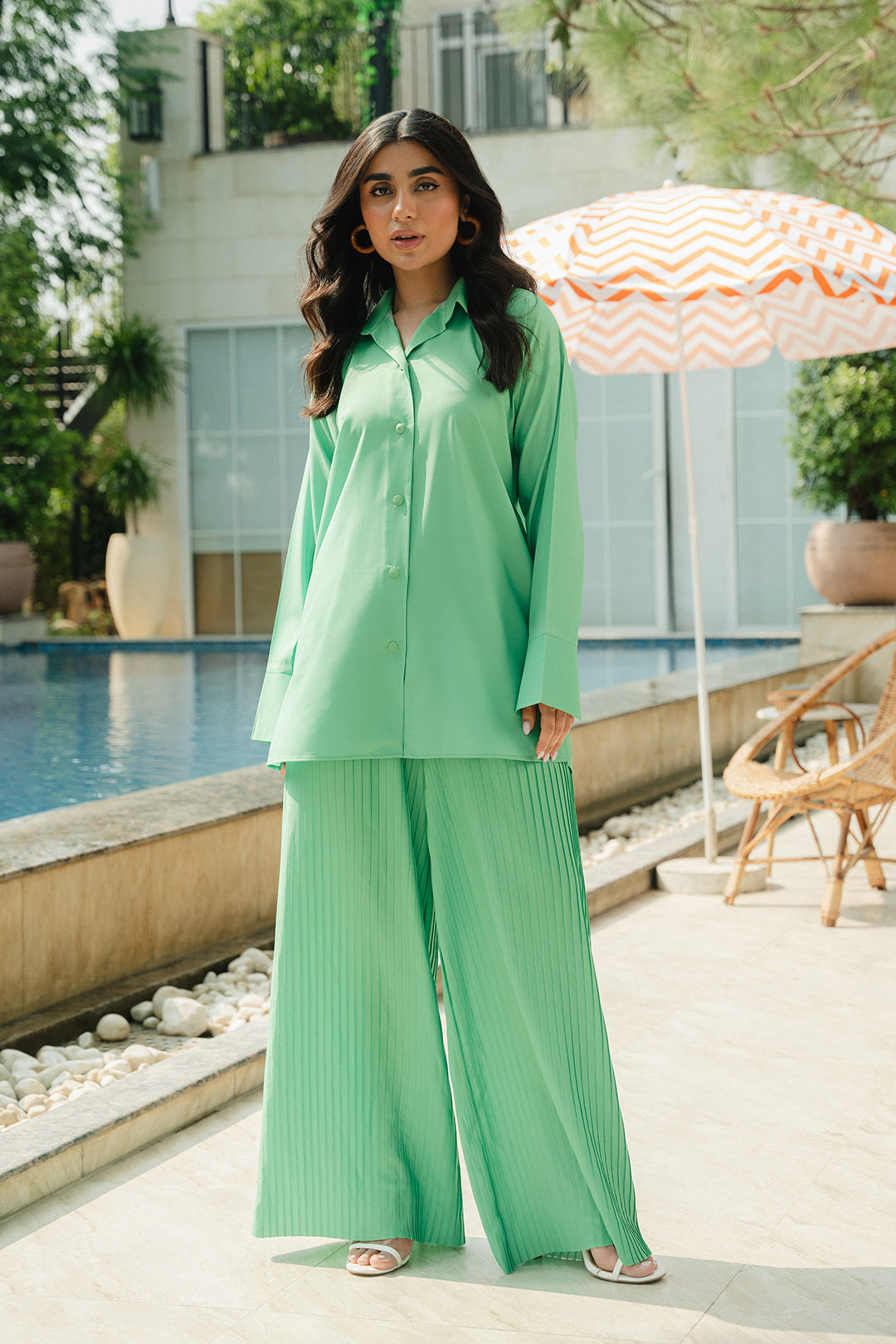Arkil Button Up Top