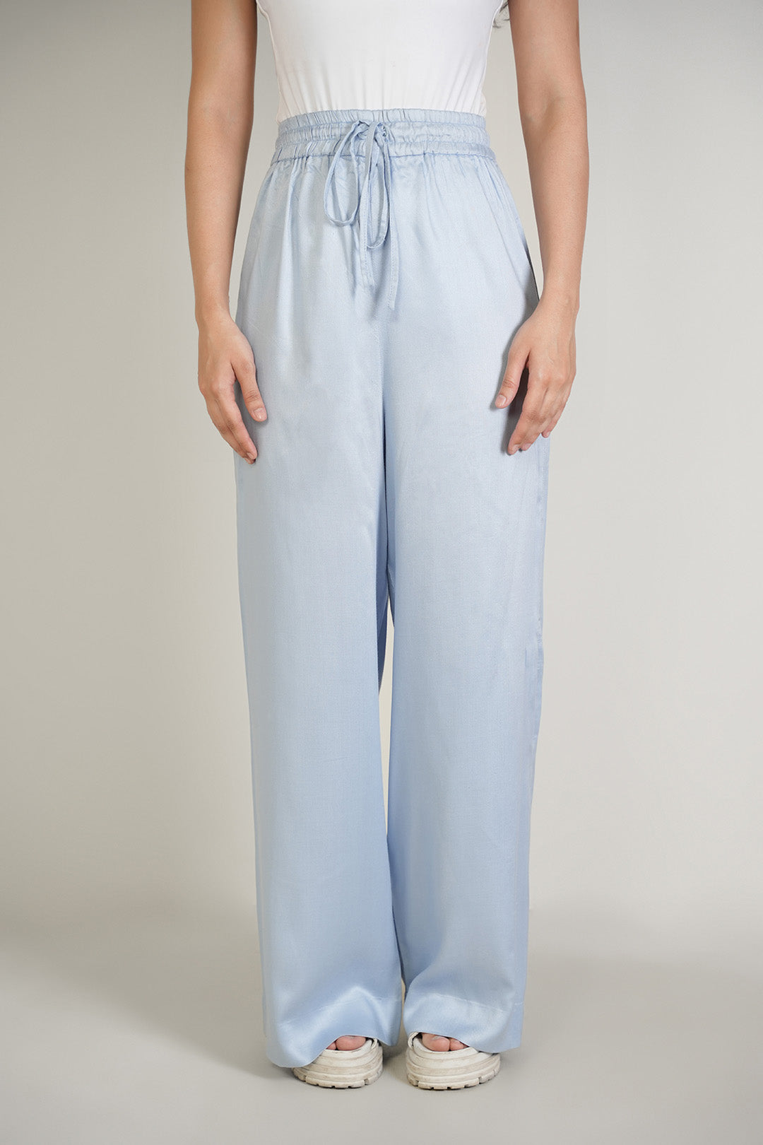 Aqua blue drawstring Pants