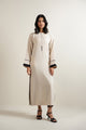 Beige Color Block Tunic