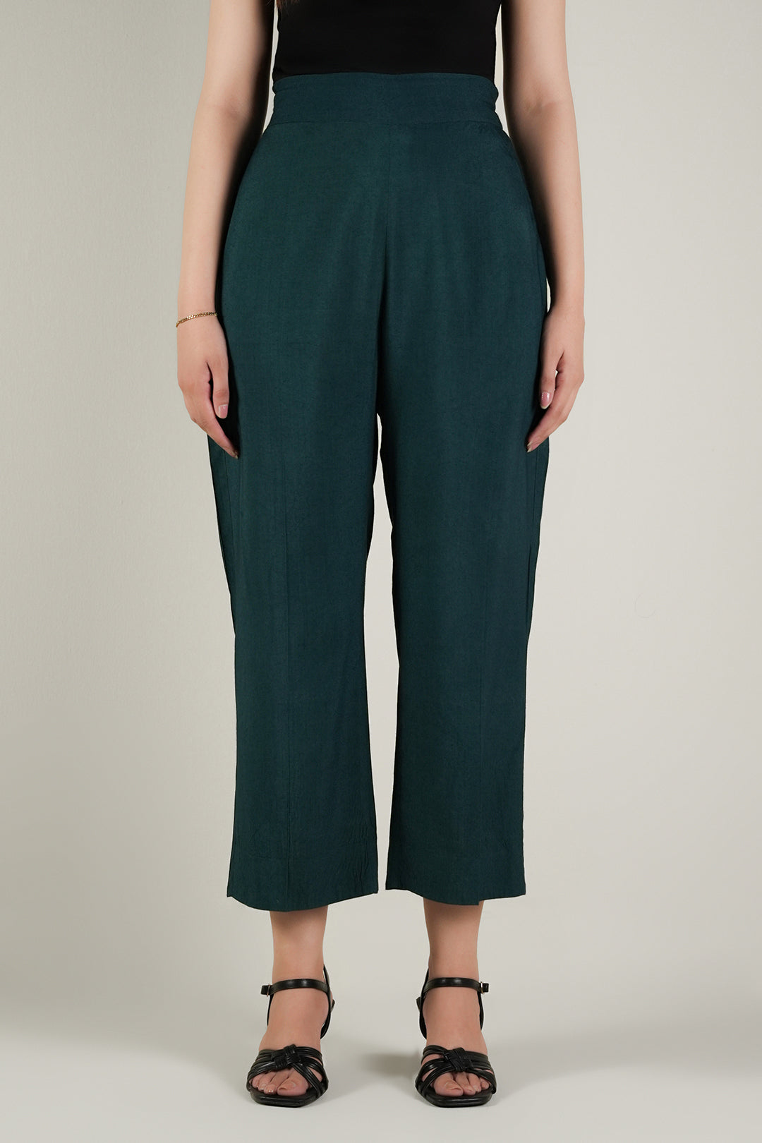 Sea green culottes