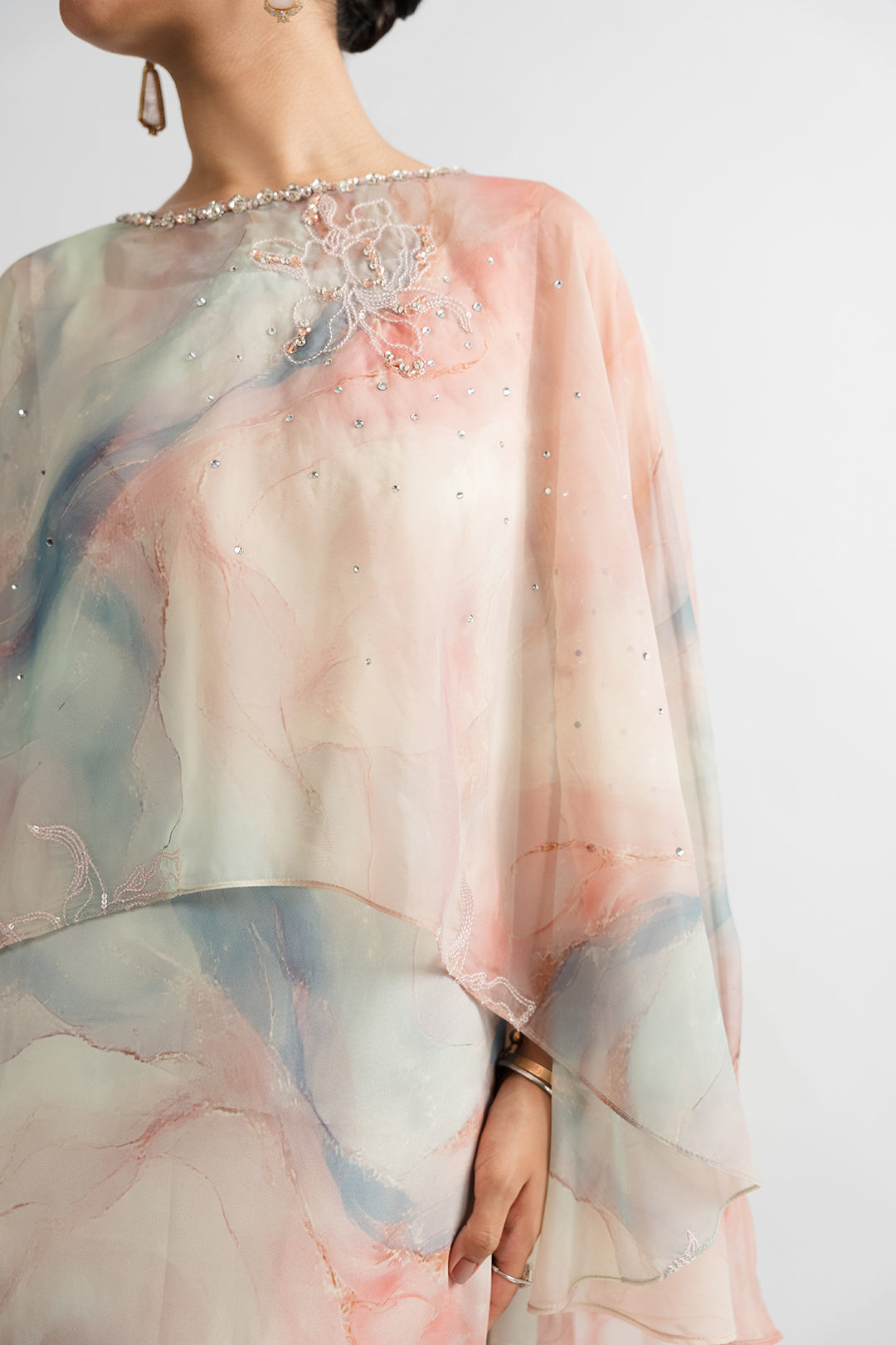 Lazani Cape Dress