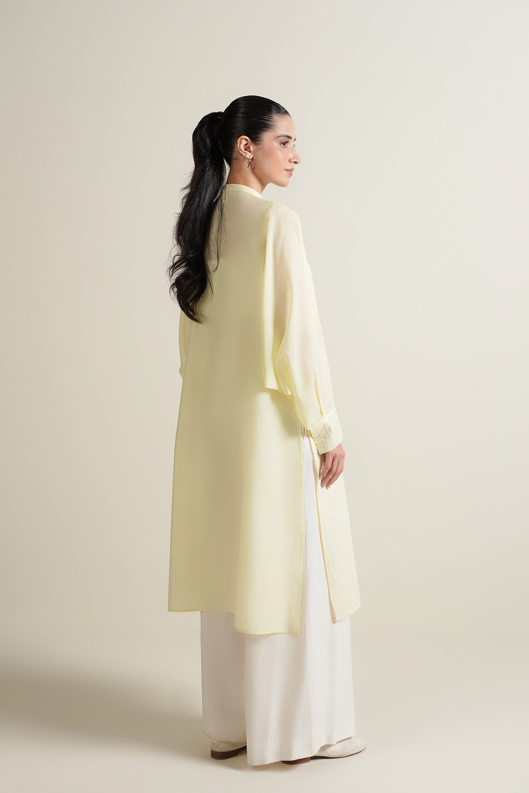 Butter Yellow Button Down