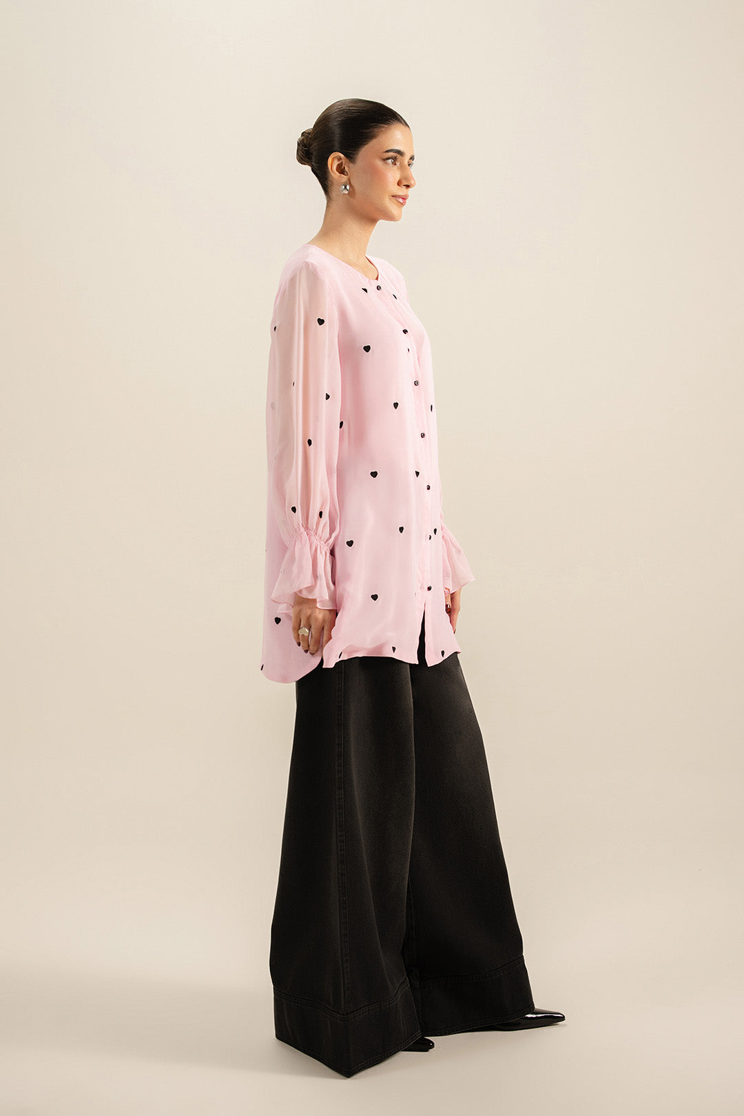 Pink Heartbeat Top