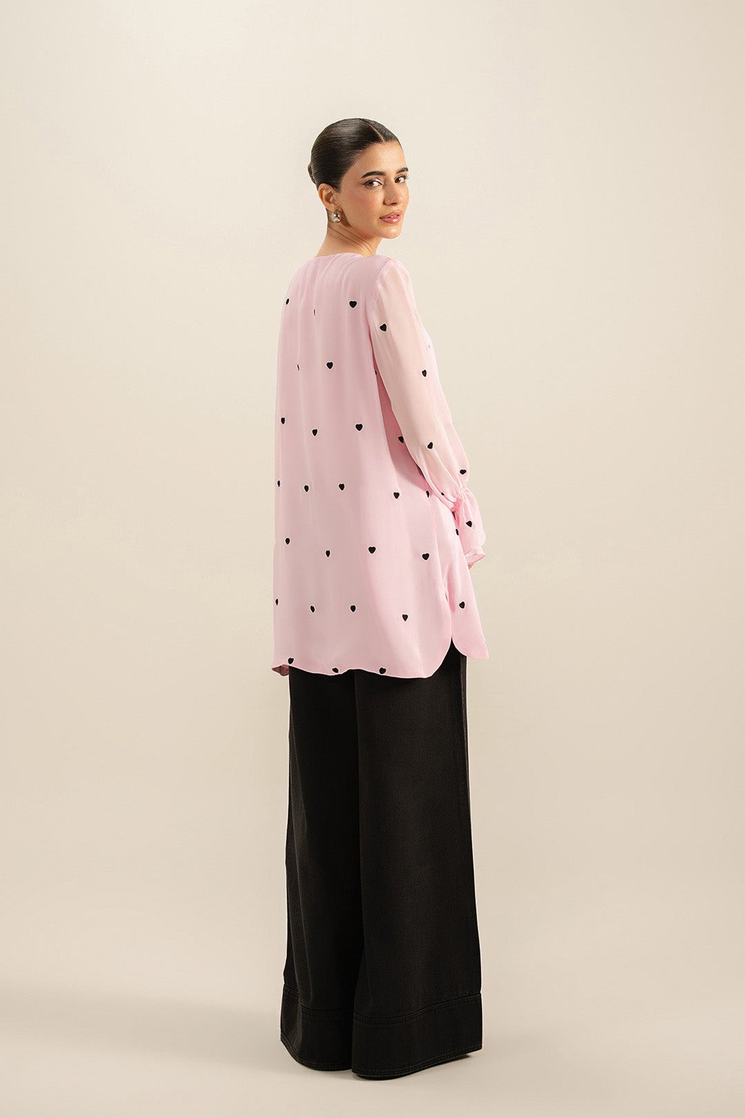 Pink Heartbeat Top