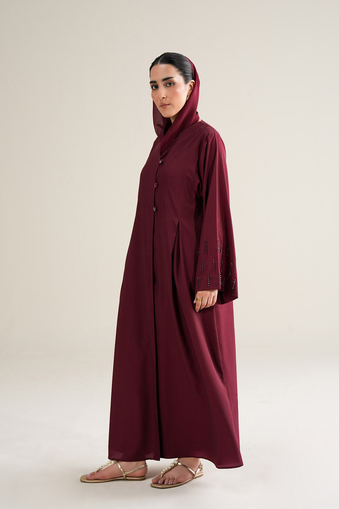 Ruby Dusk Abaya