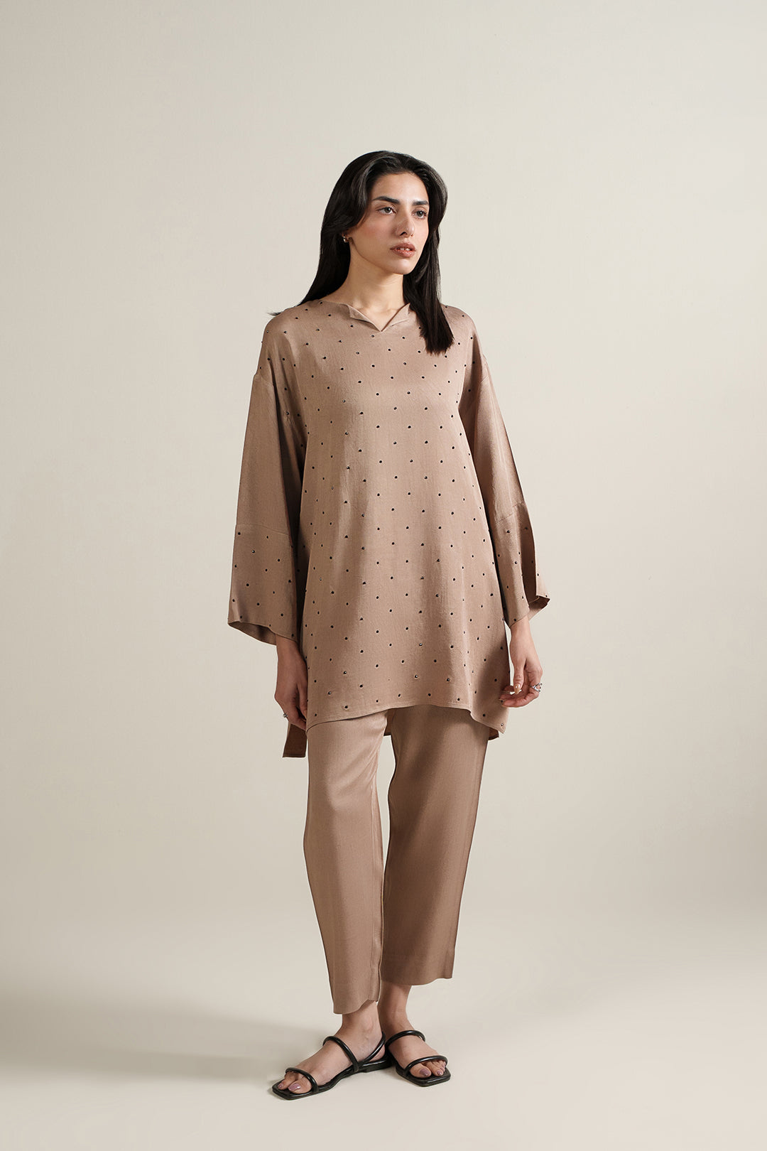Taupe Stone Tunic