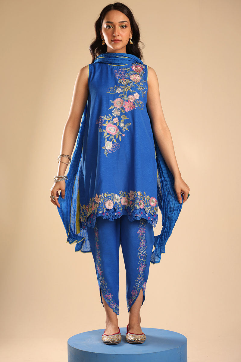 Phool Embroidered 3-Piece Ensemble