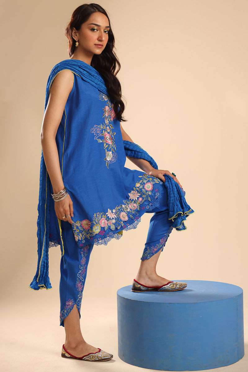 Phool Embroidered 3-Piece Ensemble