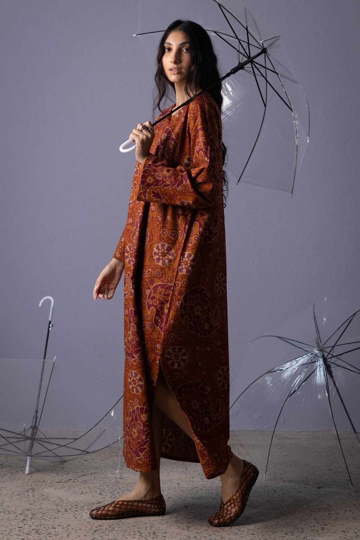 Floral Haze Kaftan