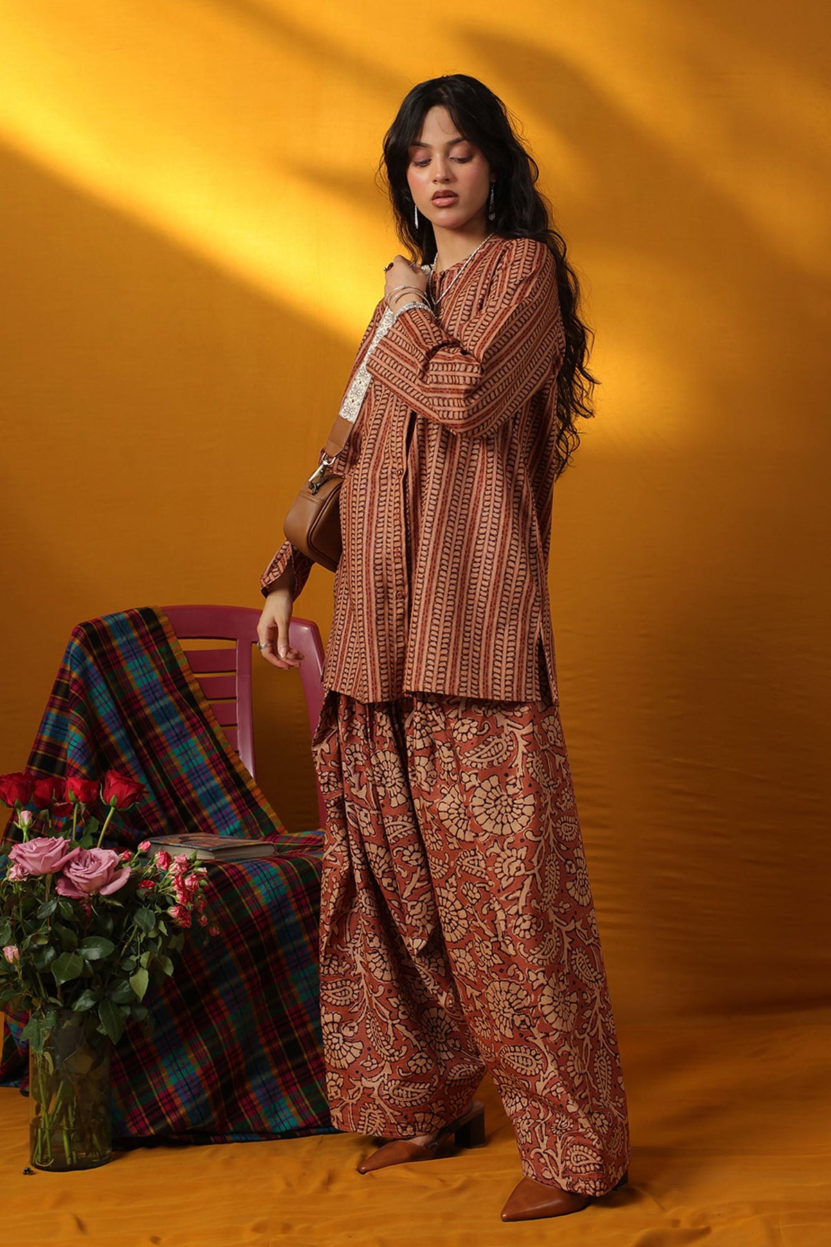 Soft Bloom Farshi Set