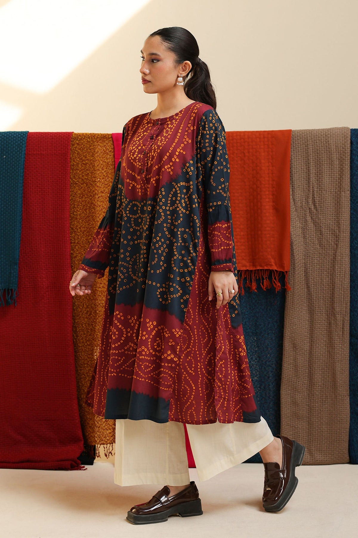 Chunari Printed Kurta