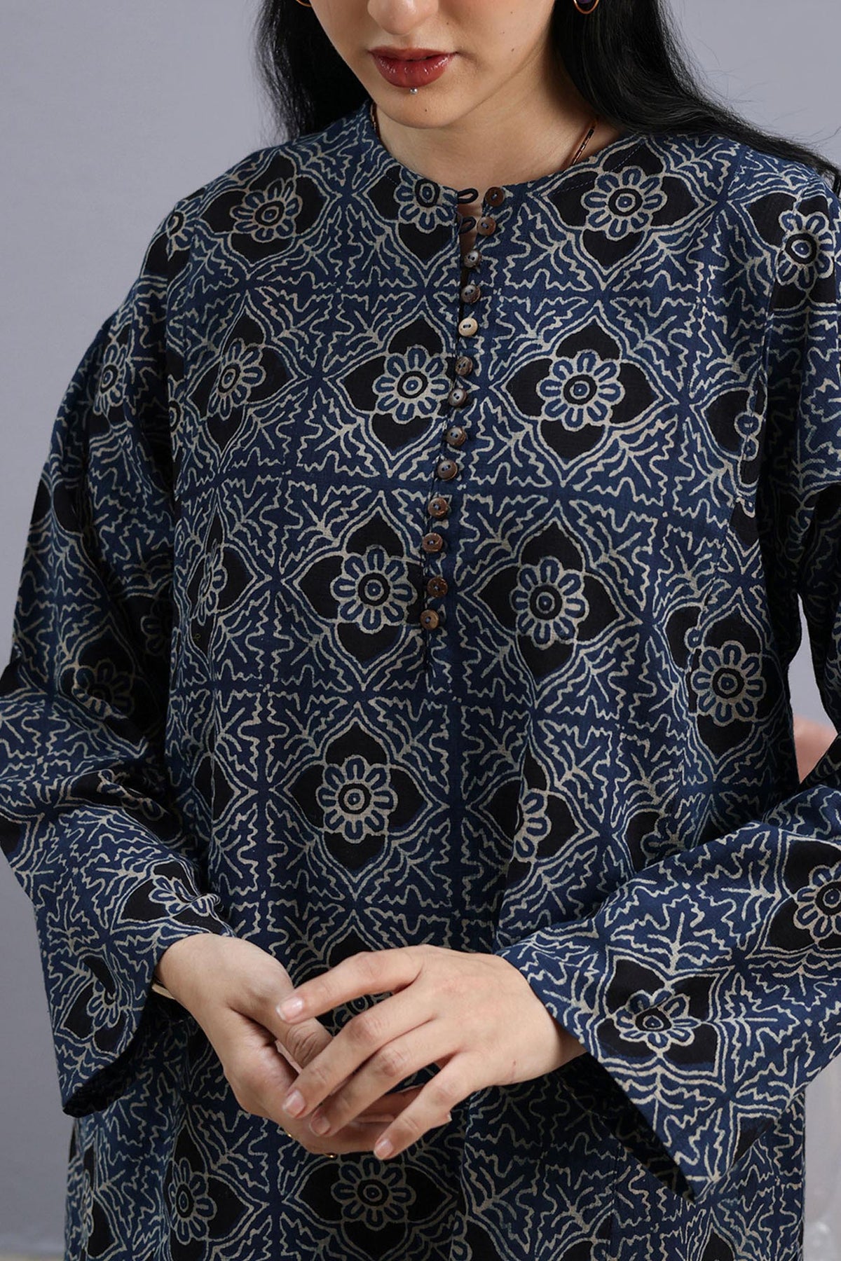 Hand-Block Printed Set - W26C1513