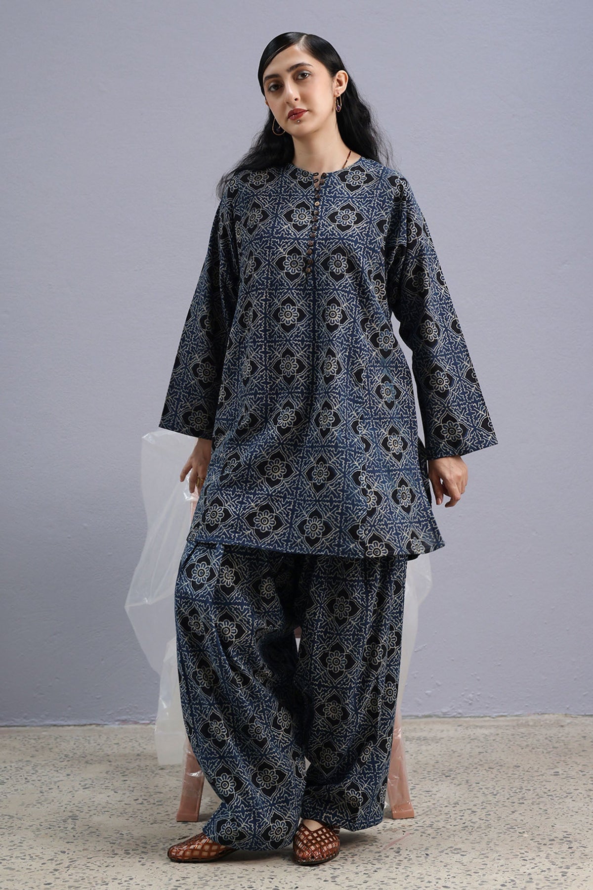 Hand-Block Printed Set