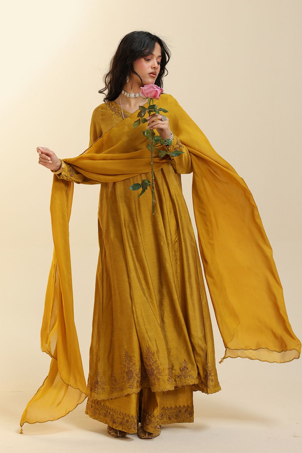Zar Gul Embroidered Ensemble