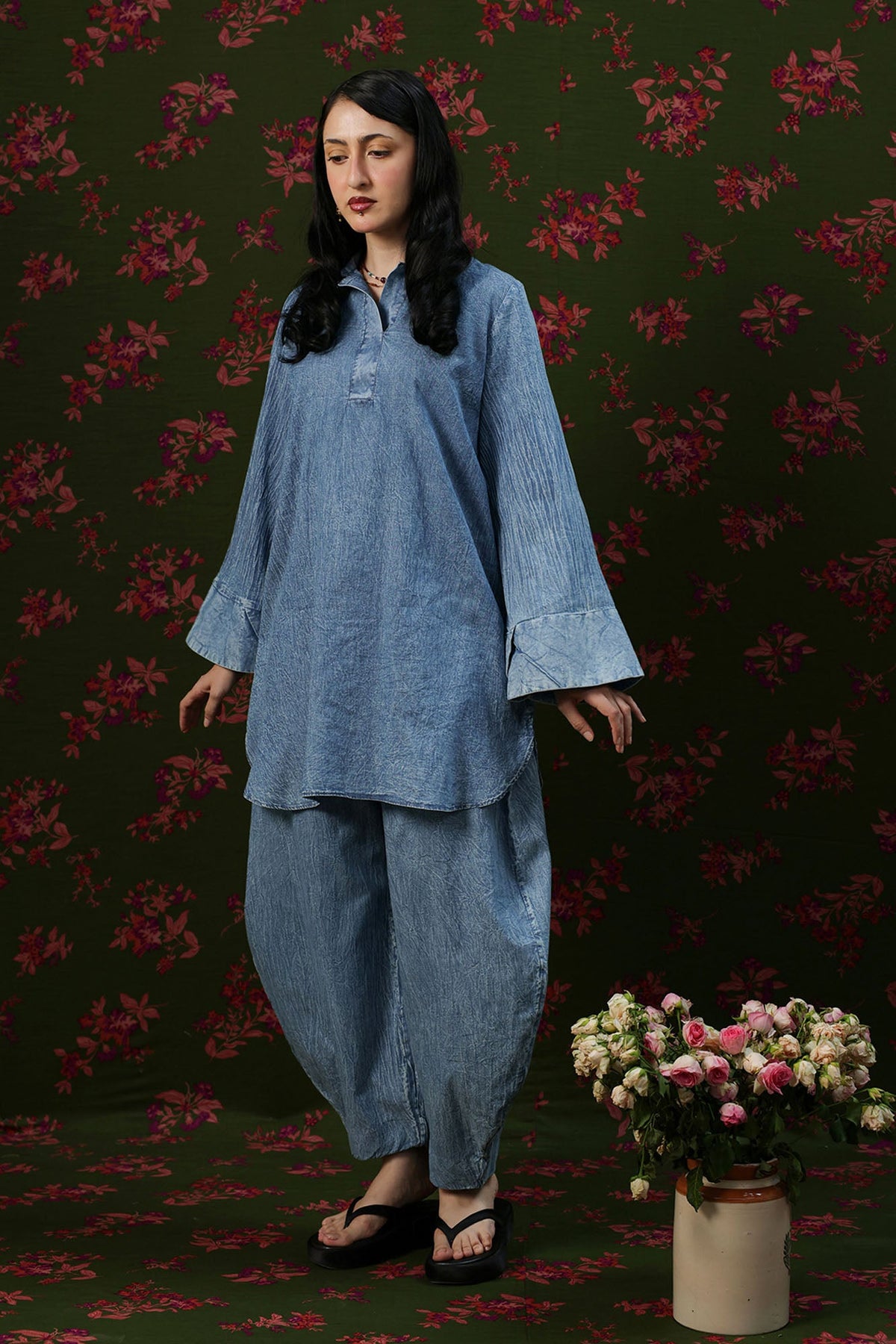 BlueHour Denim Co-Ord Set