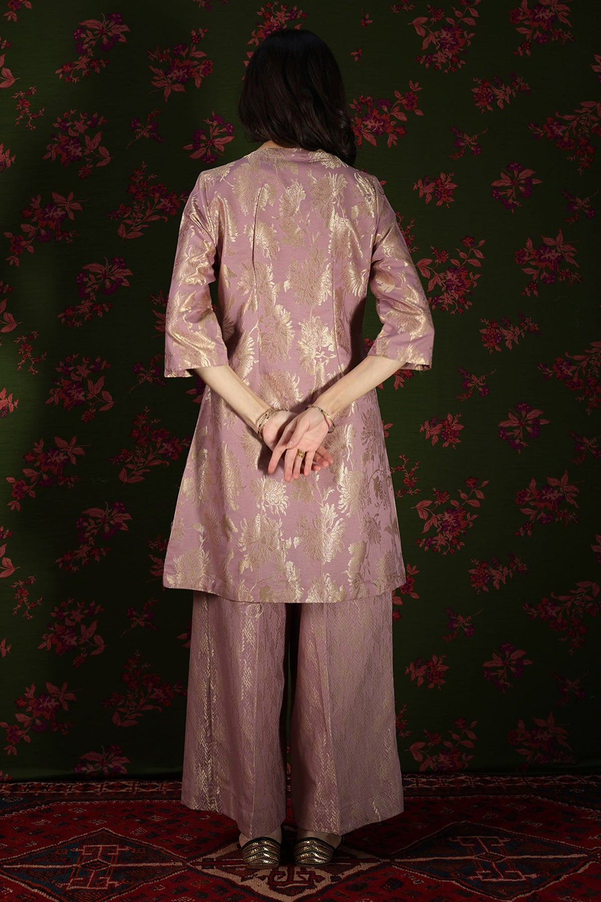Golden Weave Co-Ord Set