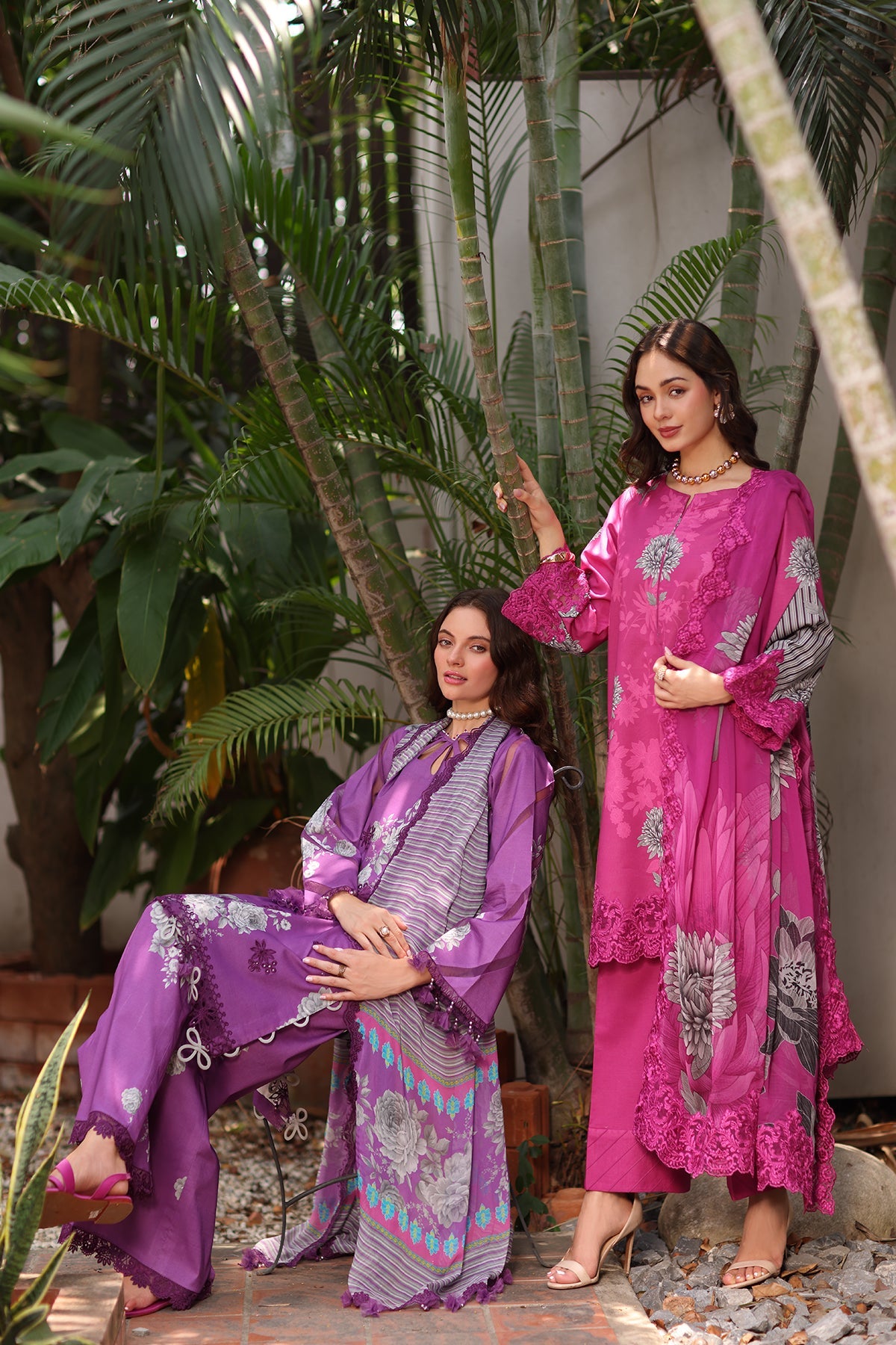 3-PC Unstitched Embroidered Lawn Collection RM6-04
