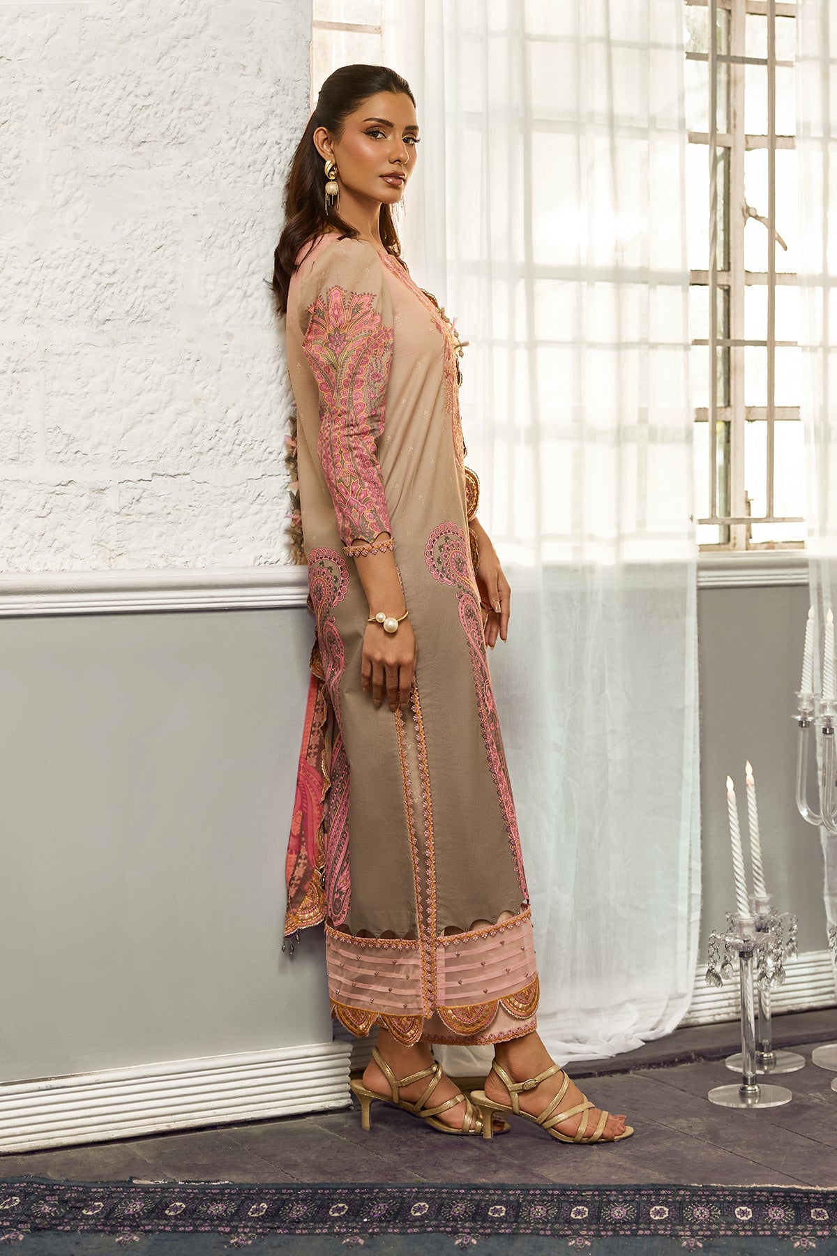 3-PC Unstitched Embroidered Lawn Collection CSN6-17