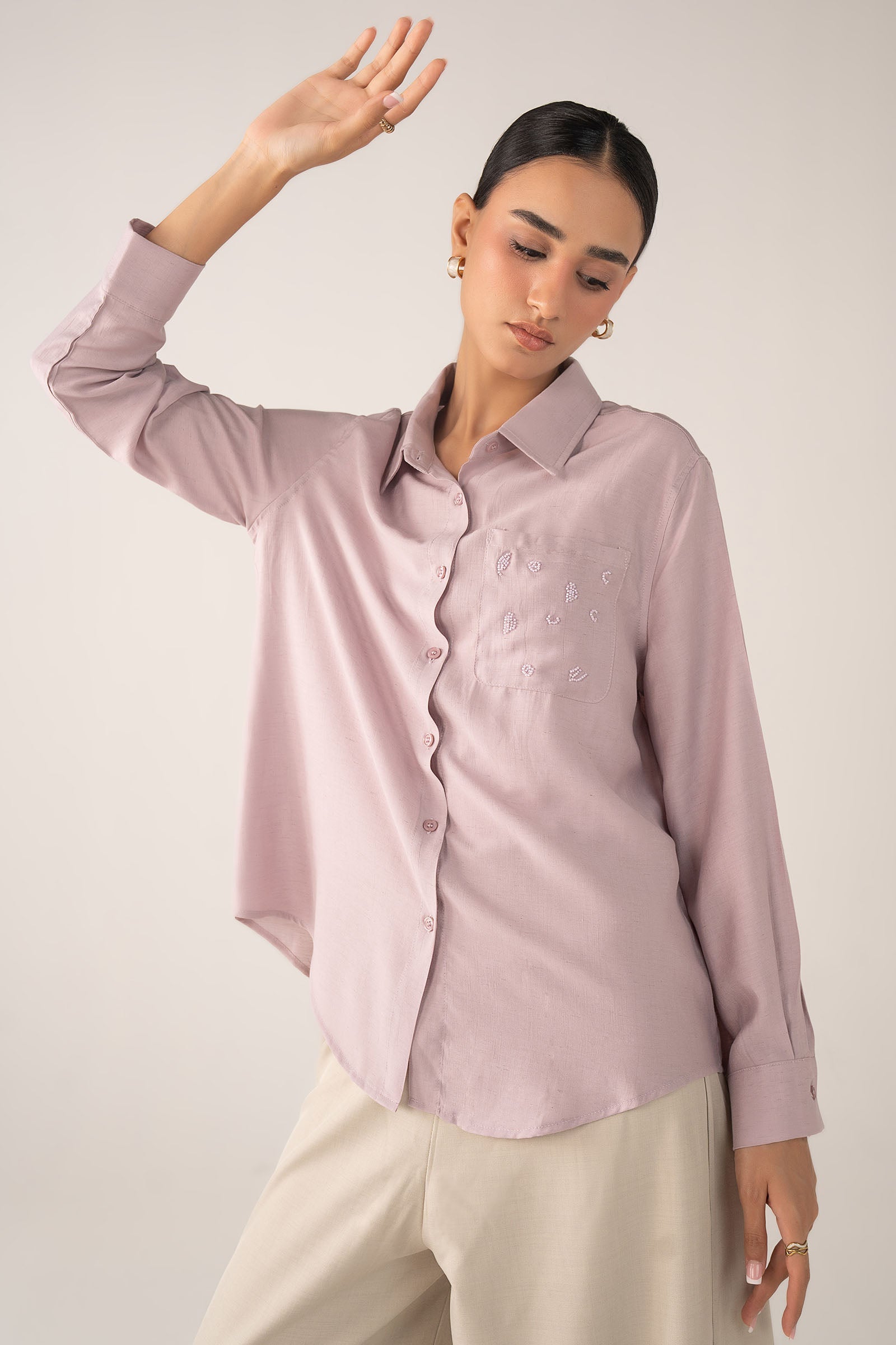 Muslin Button-Down Shirt