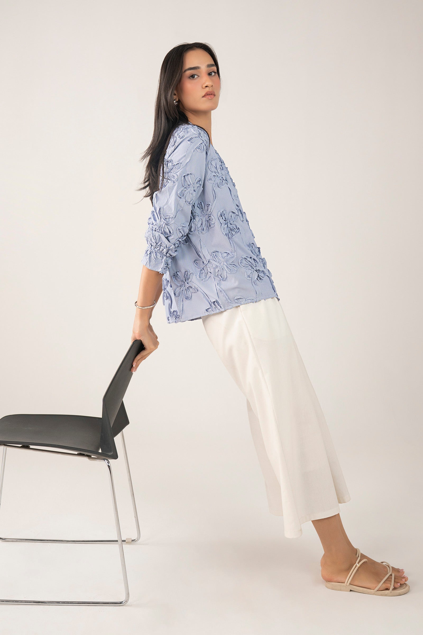 Floral Embroidered Top