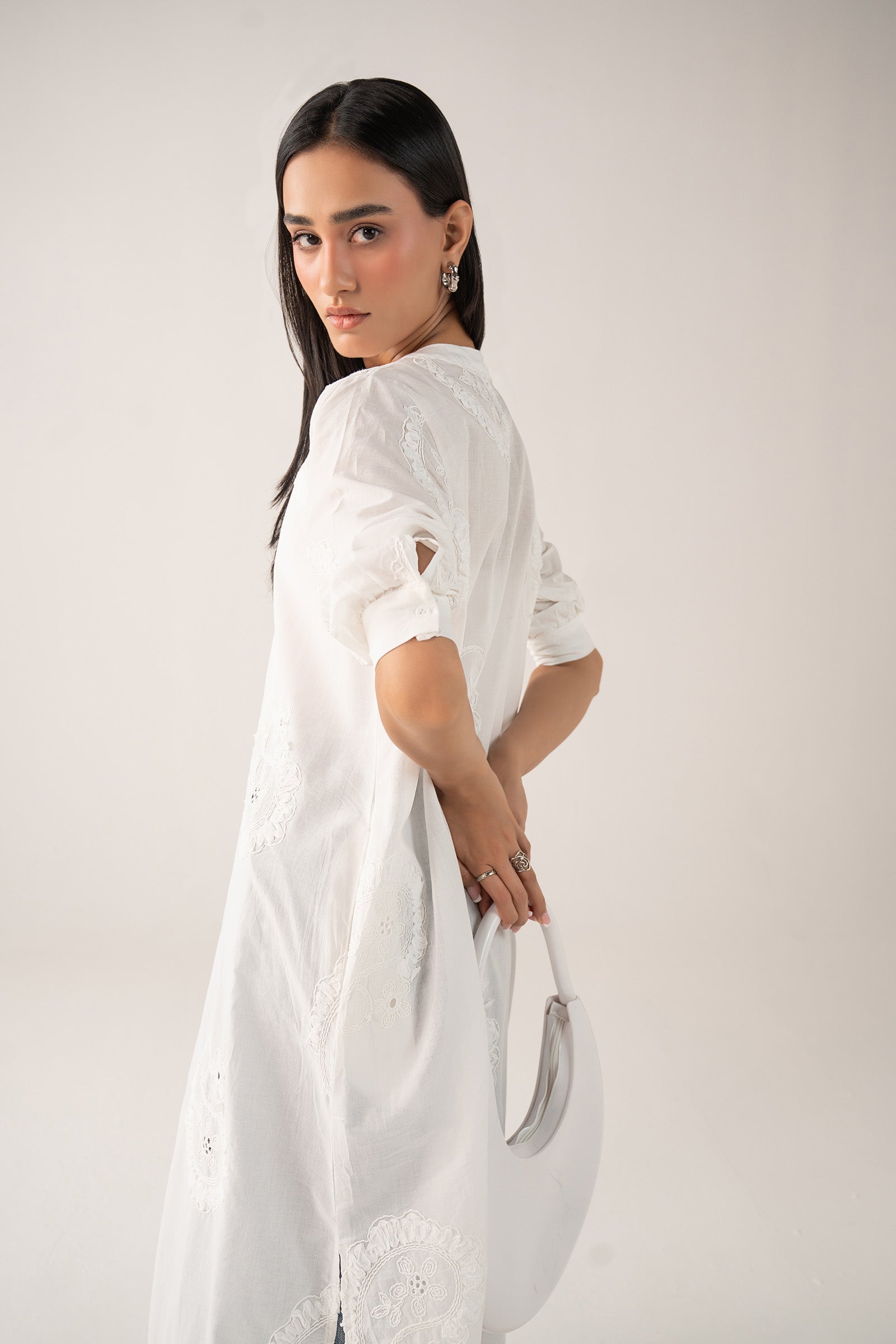 Embroidered Cotton Dress