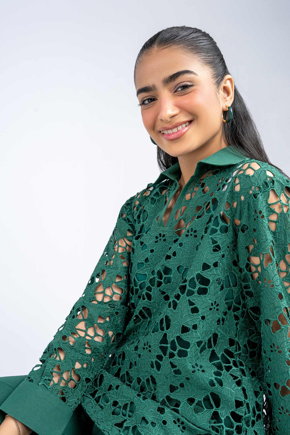Schiffli Co-Ord Set