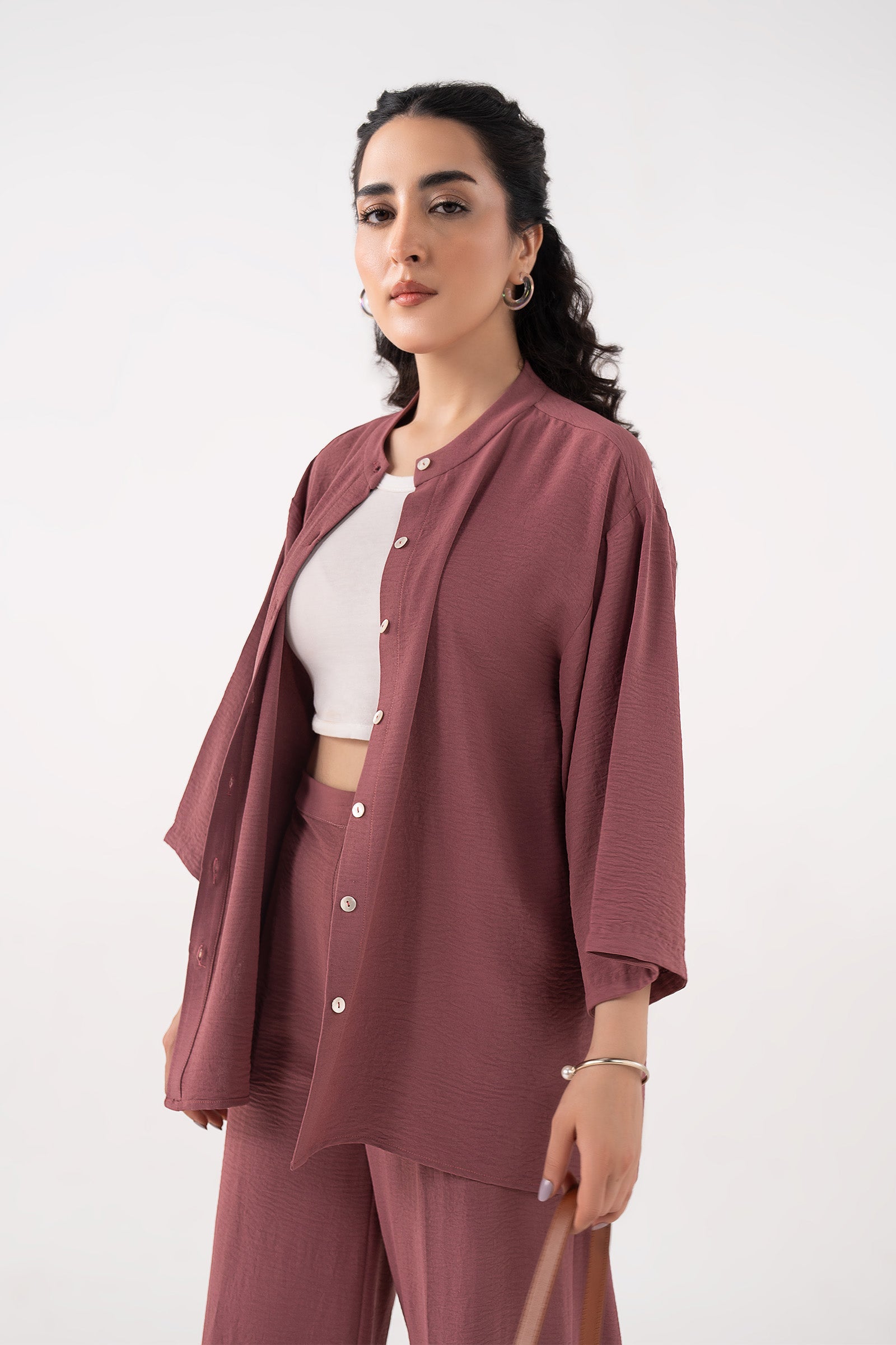 Relaxed Button-Down Set