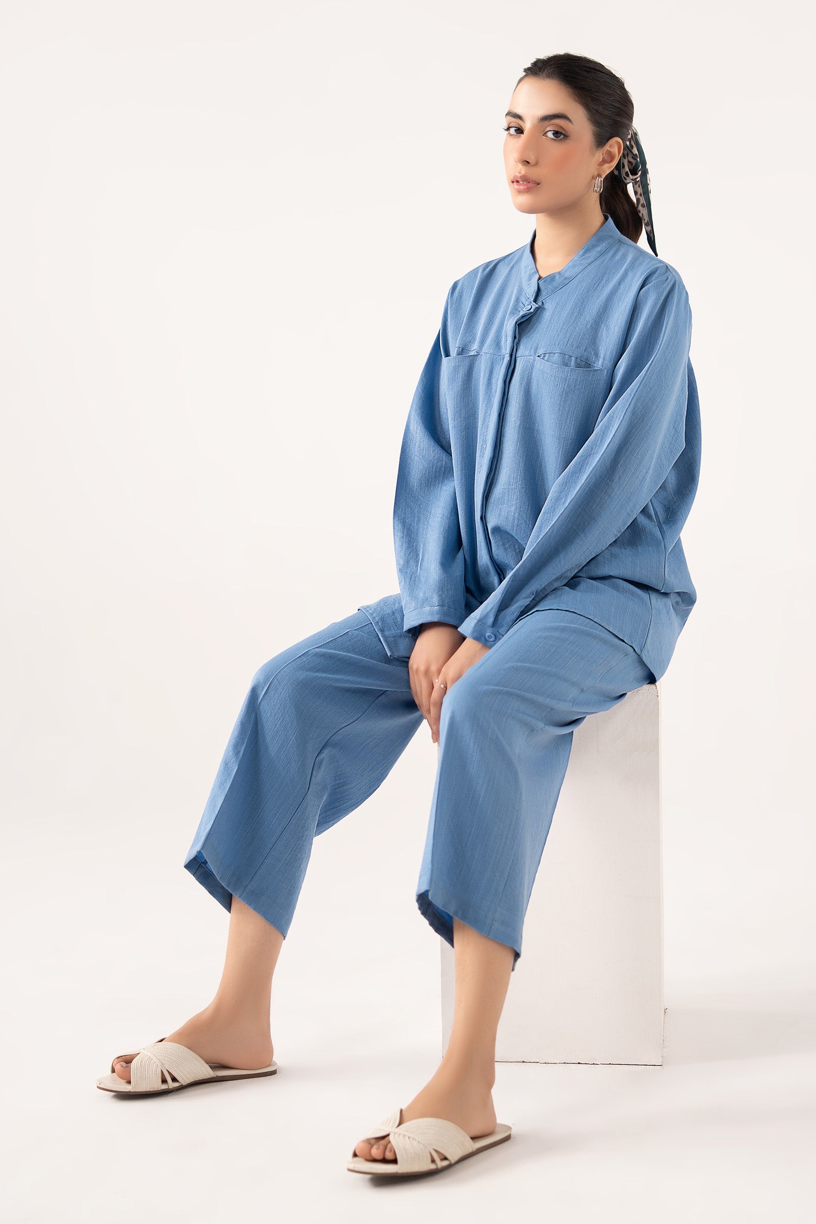 Textured Knit Set