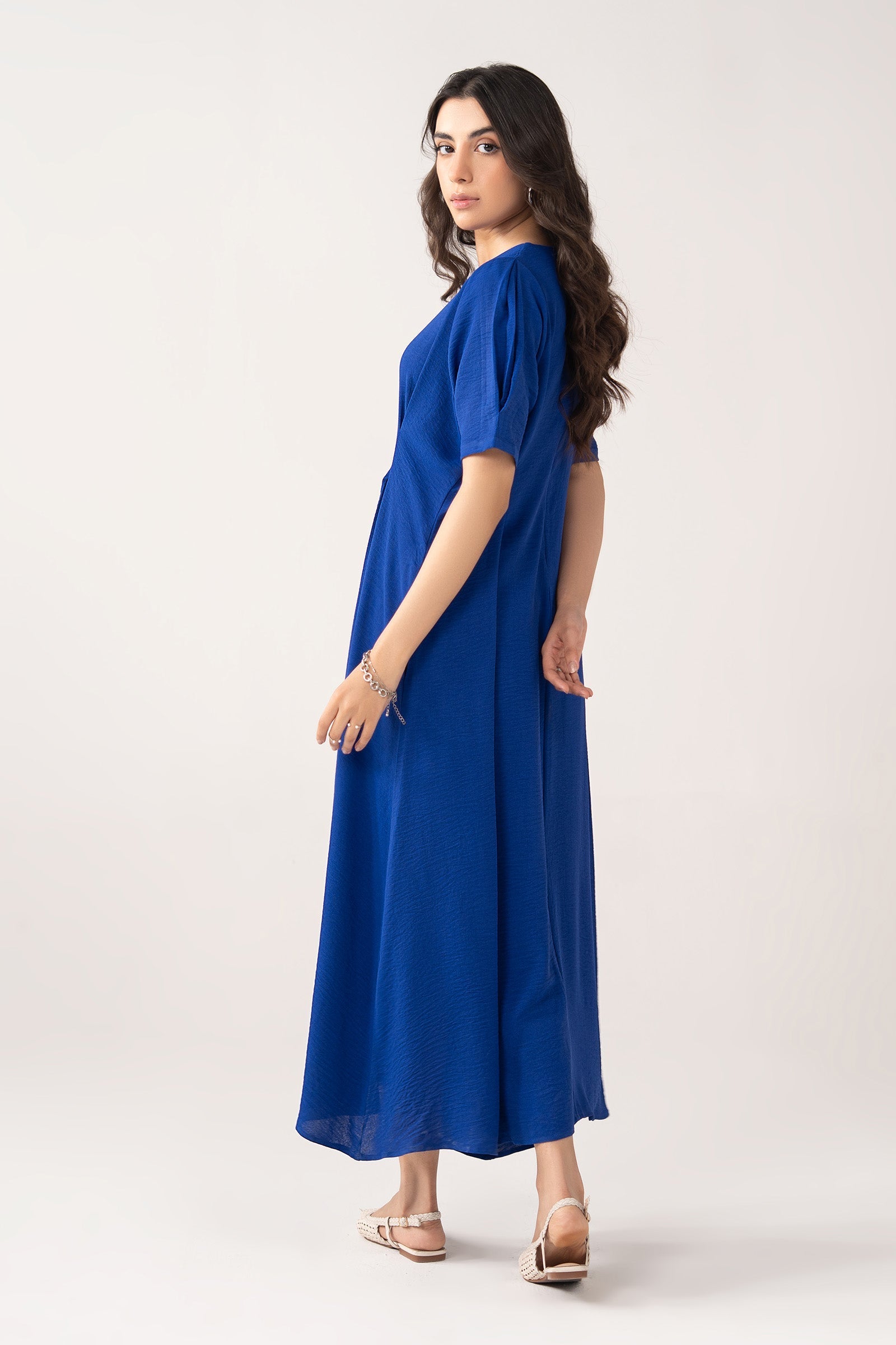 Box Pleated Dress