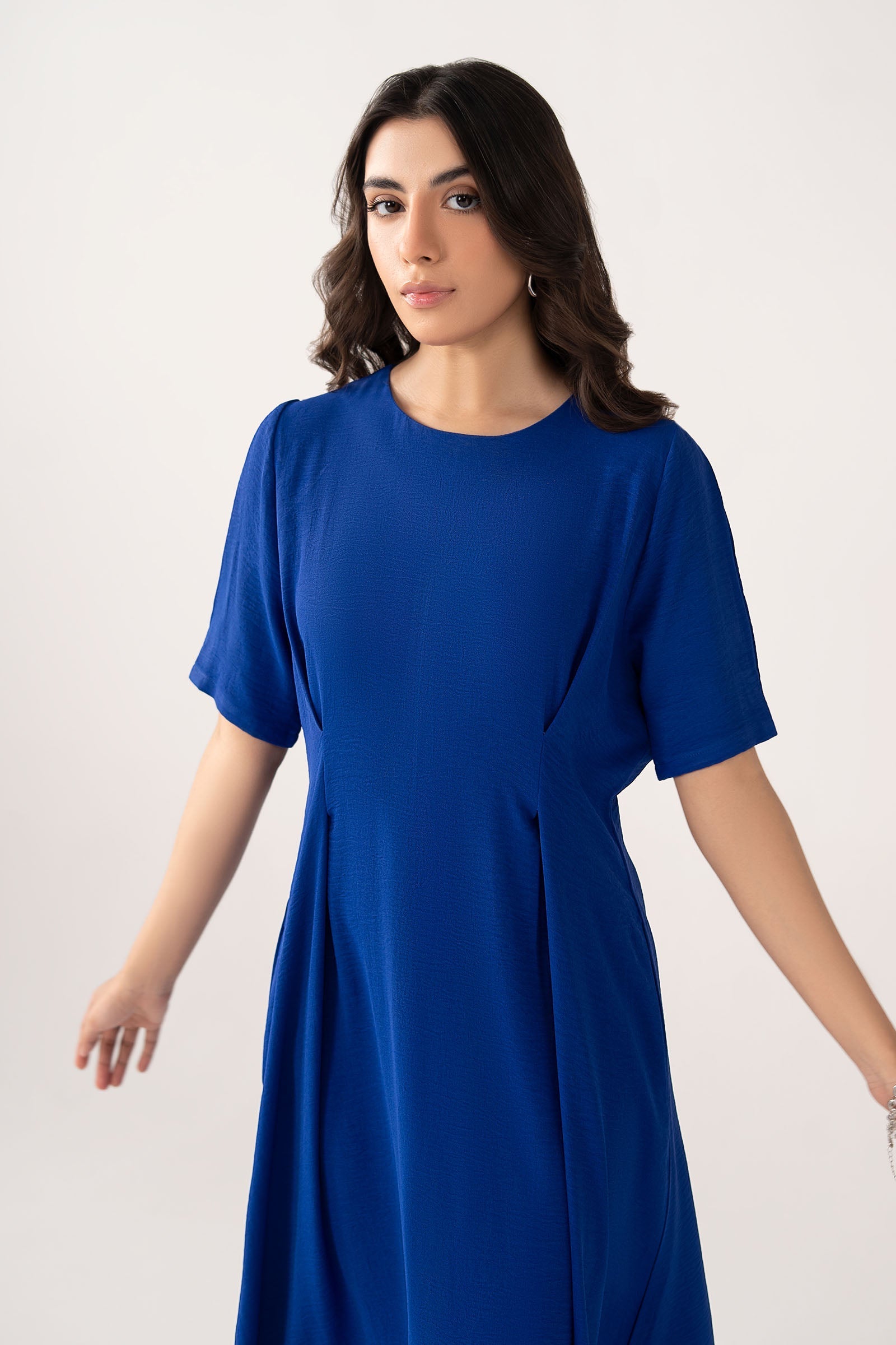 Box Pleated Dress