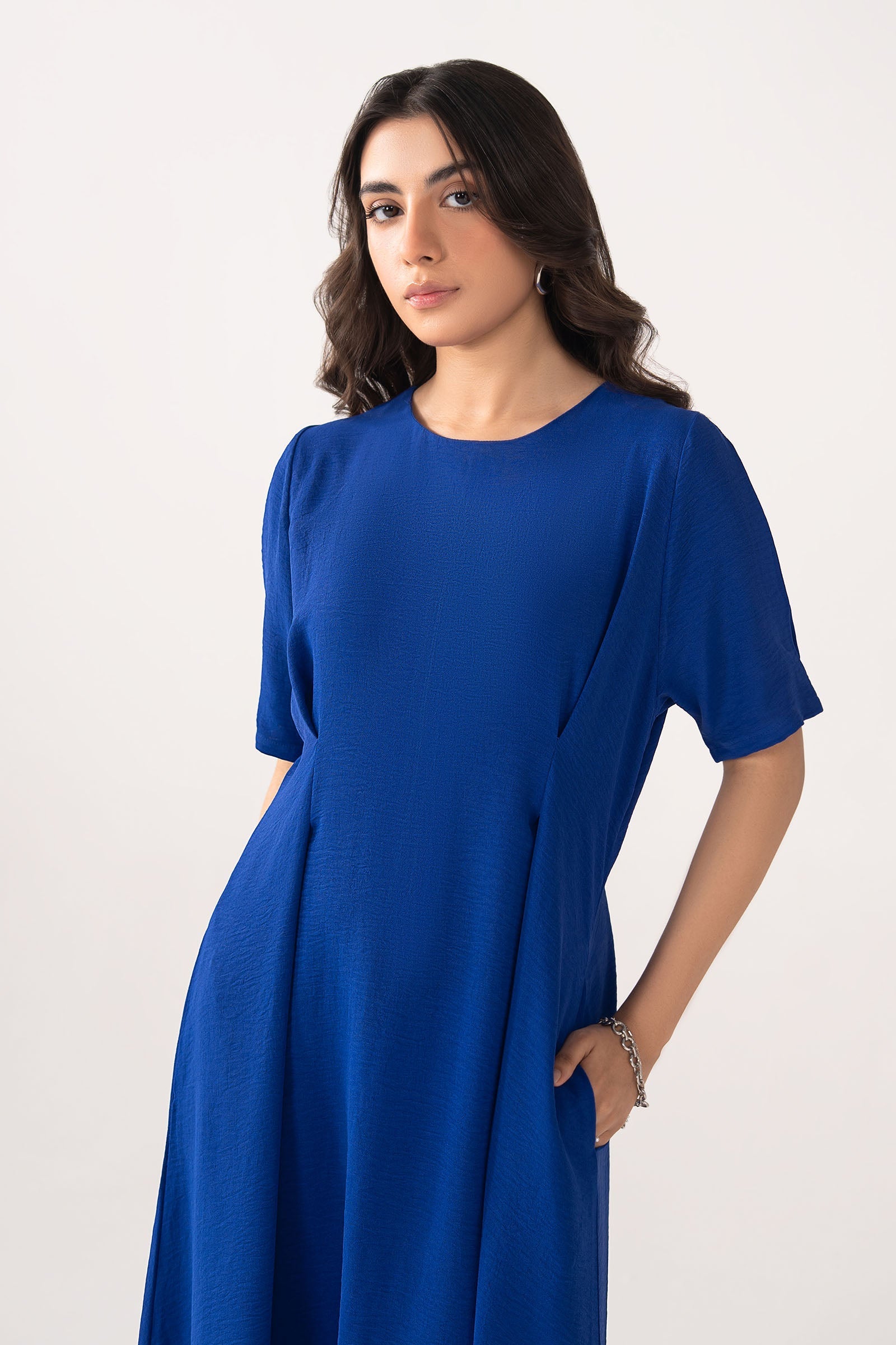 Box Pleated Dress