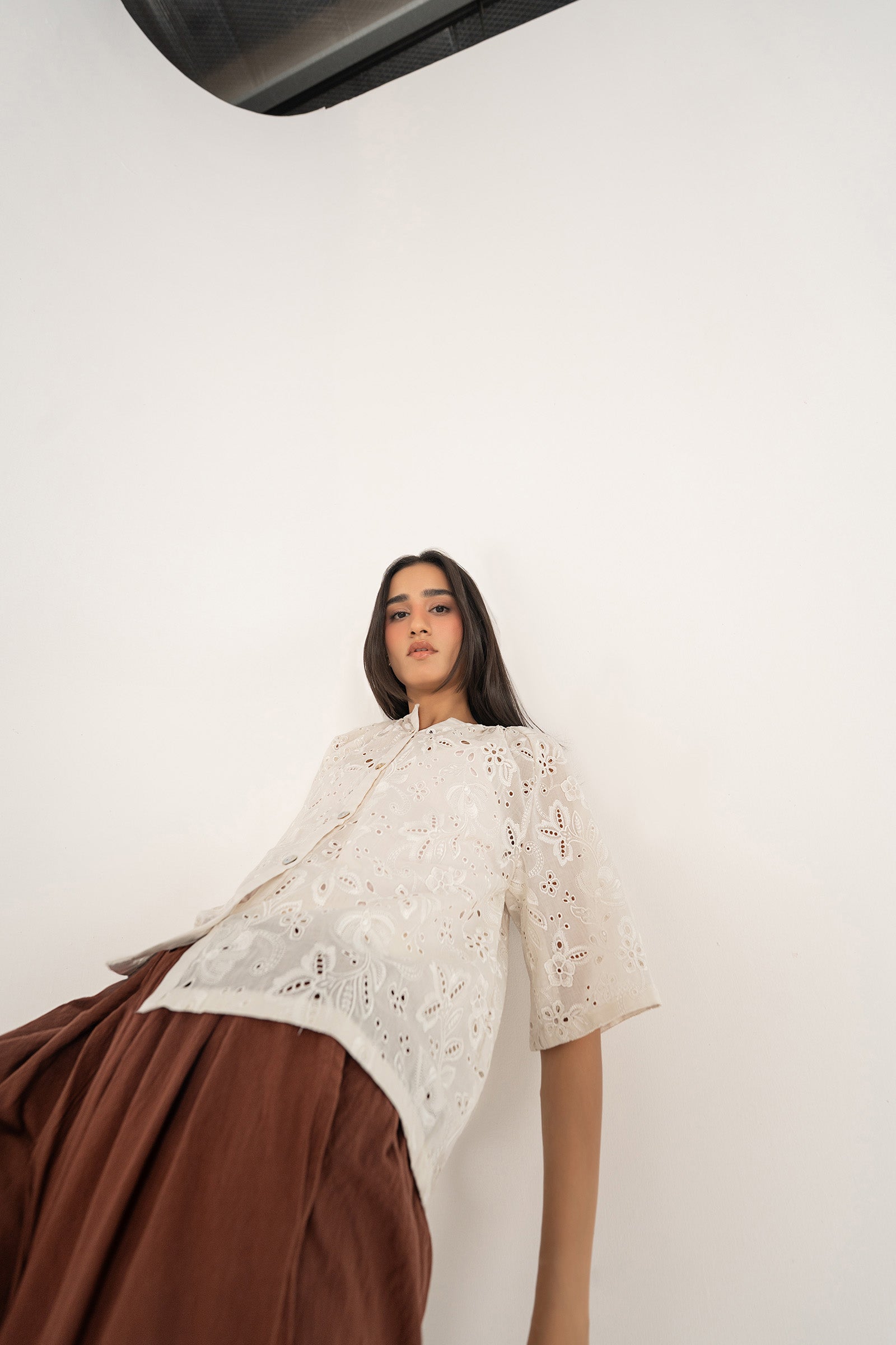 Floral Embroidered Top