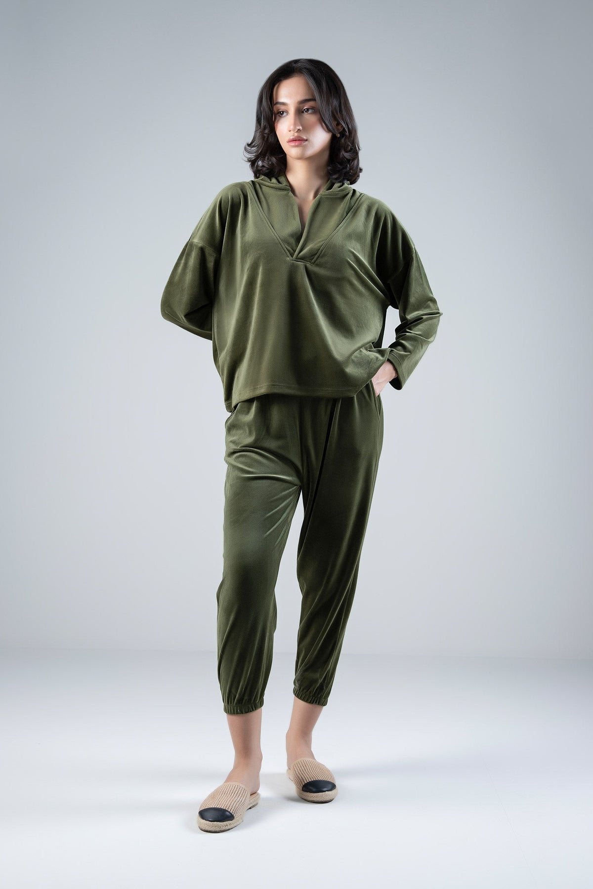 Relaxed Hoodie Set
