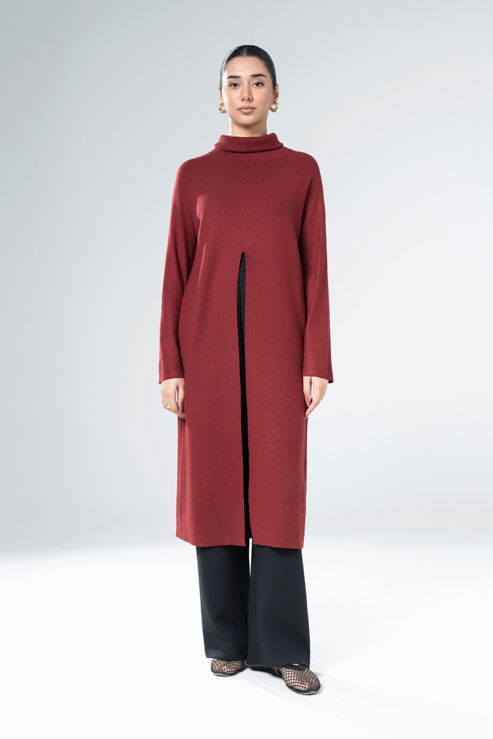 Raglan Sleeve Sweater