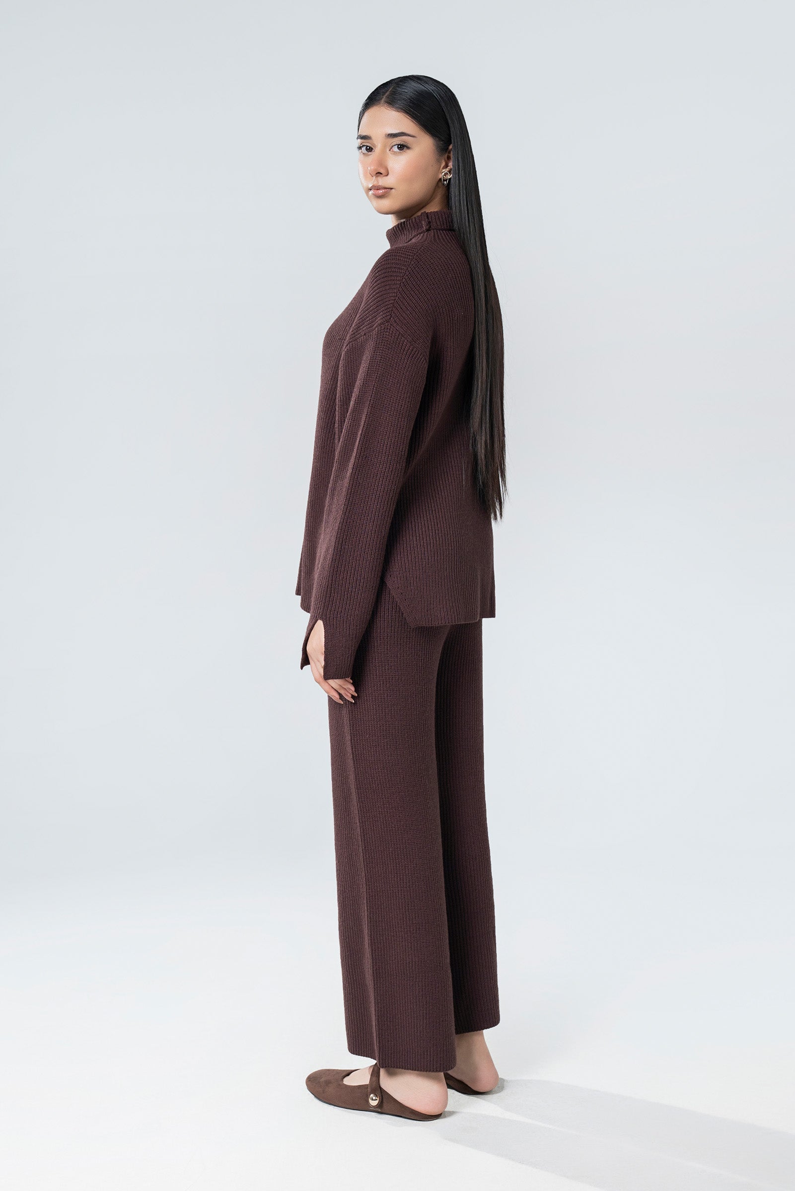 Turtleneck Sweater Set