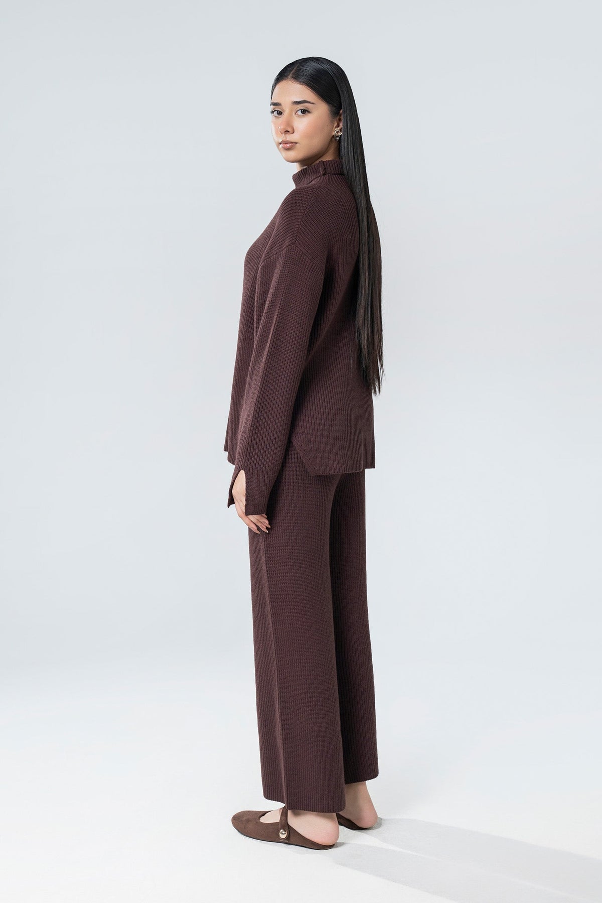 Turtleneck Sweater Set