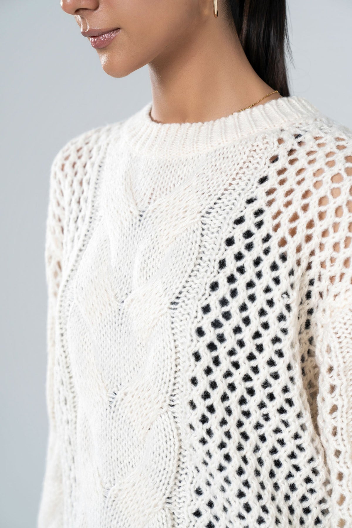 Everyday Cable-Knit Sweater