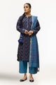 Jacquard Shirt And Dyed Trouser With Jacquard Dupatta WGK-YDS-DY-2567