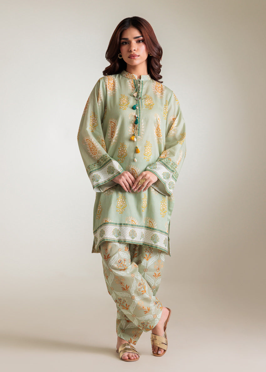 Green-Dobby-Lawn-2 Piece (WP2PPBS26B2M1)