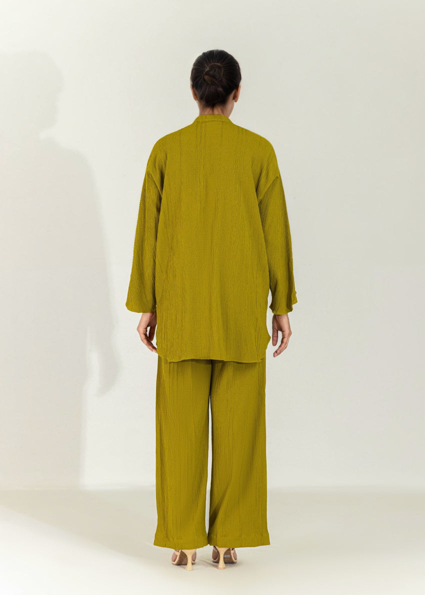 O-Green-Flannel-2 Piece (WP2PSBS26HR1F35)
