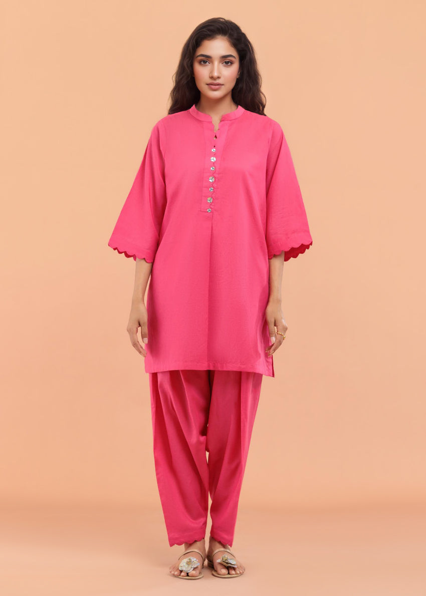 Hot-Pink-Lawn-2 Piece (WP2PSBS26HR3A14)