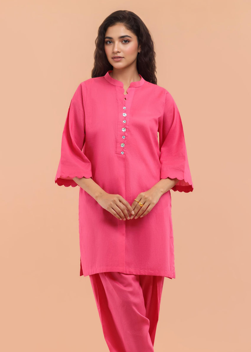 Hot-Pink-Lawn-2 Piece (WP2PSBS26HR3A14)