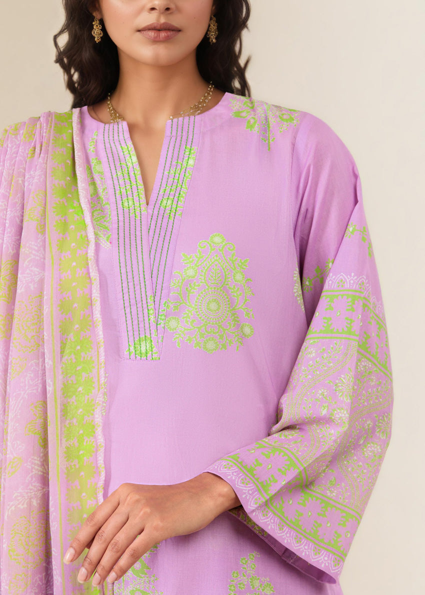 Lilac-Lawn-3 Piece (WP3PPBS26B1F46)