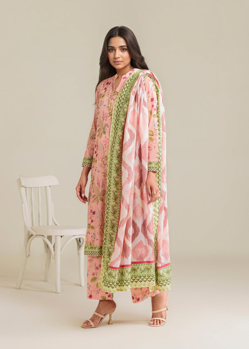 P-Pink-Lawn-3 Piece (WP3PPBS26B1F59)